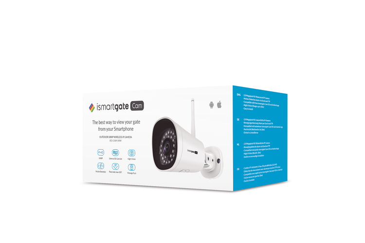 Outdoor sale gate camera